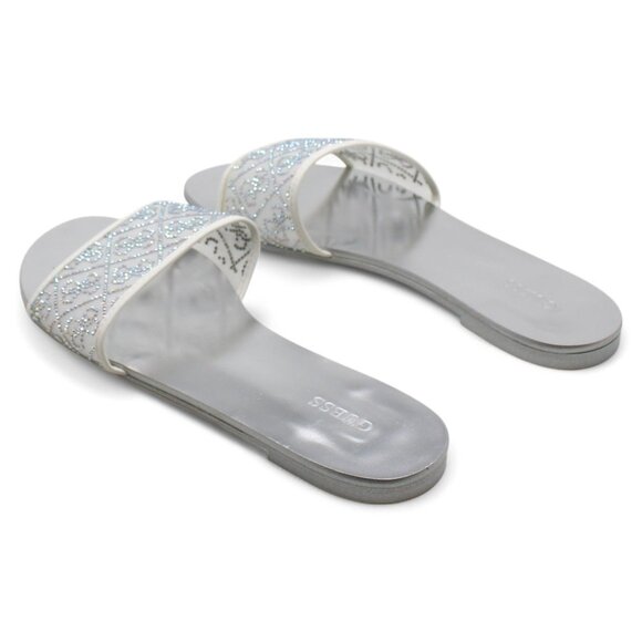 Guess Womens NORRIN Slip on Open Toe Slide Sandals - Picture 7 of 8